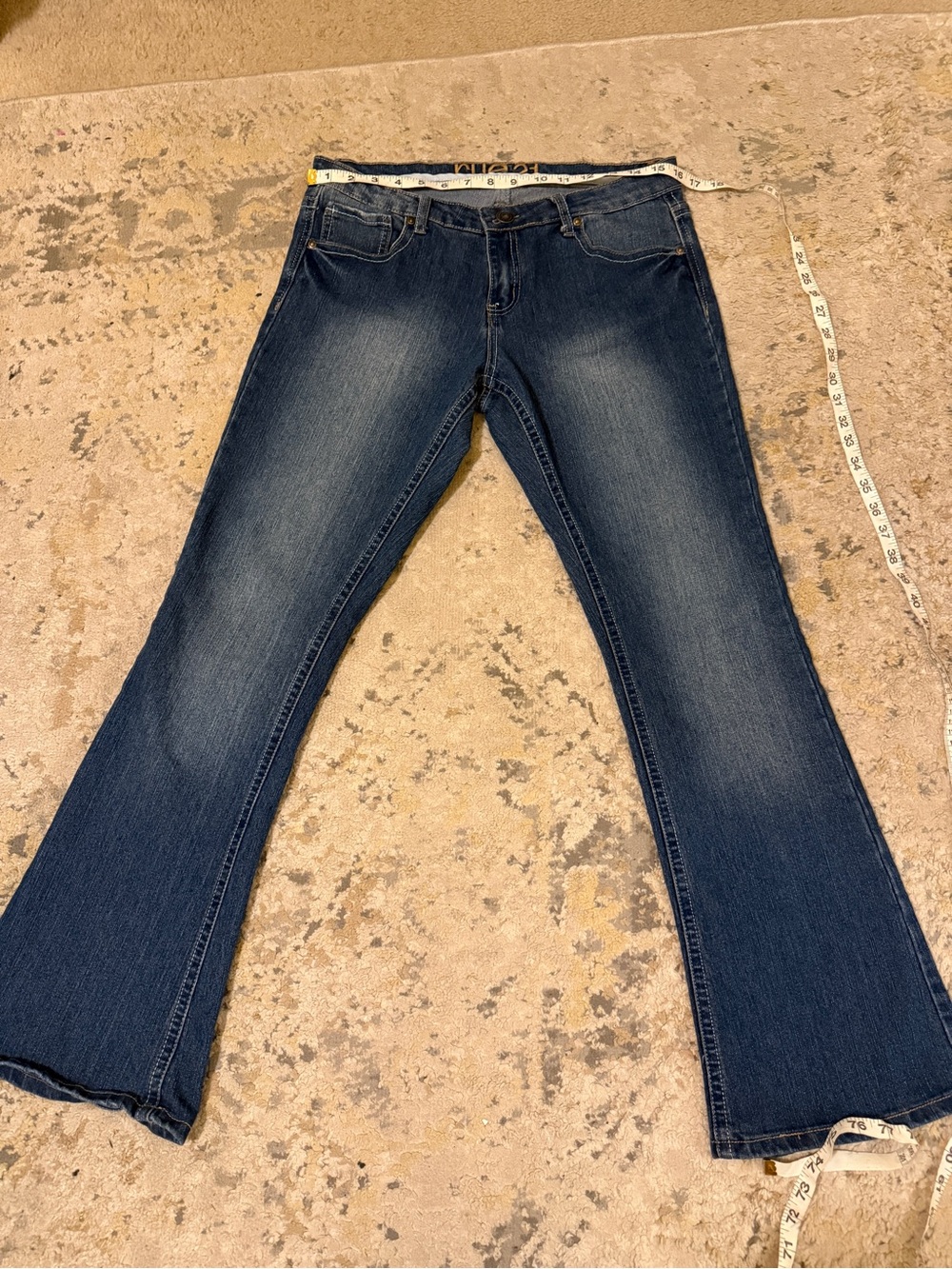 Dark Blue Women's Bootcut Jeans
